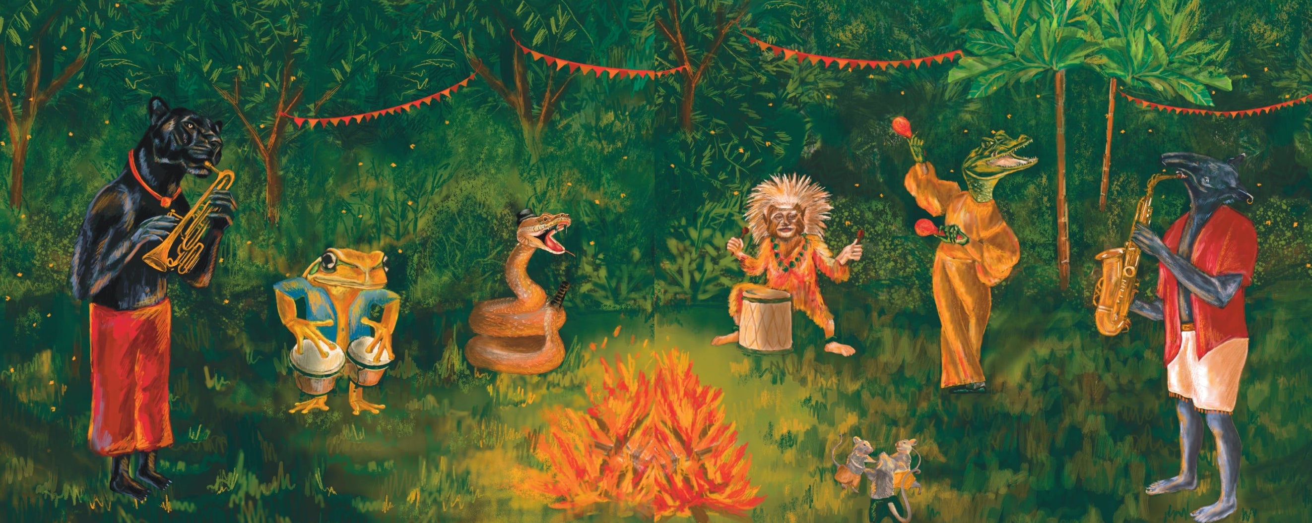 LIBRO ILUSTRADO: RELATO TROPICAL